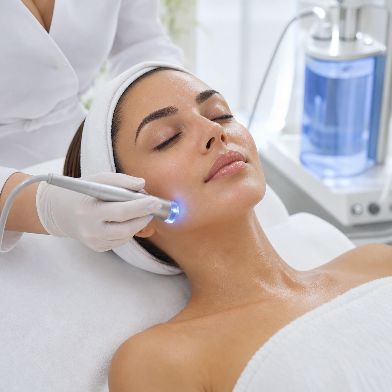 O2 Therapy treatment at Ghislaine Beauty